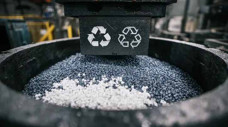 Bio-based and recycled resins in technical product manufacturing