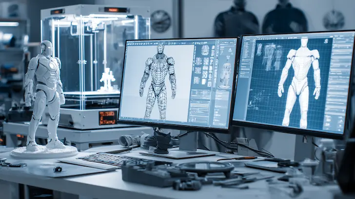 Character engineering and high-precision technical product prototyping in China