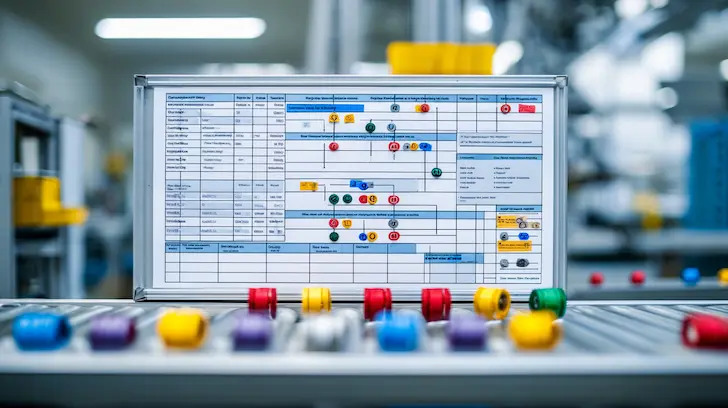 Corrective Action Plan process in technical product quality control