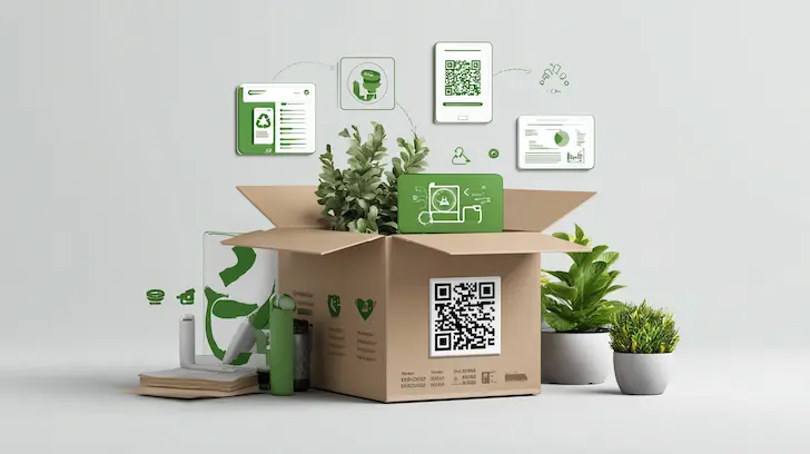 EU Digital Product Passport integration on technical product packaging