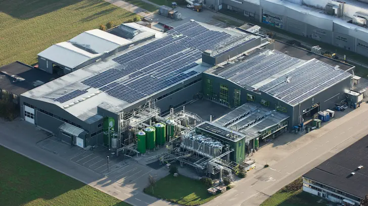 The Infrastructure of a Green Factory Network