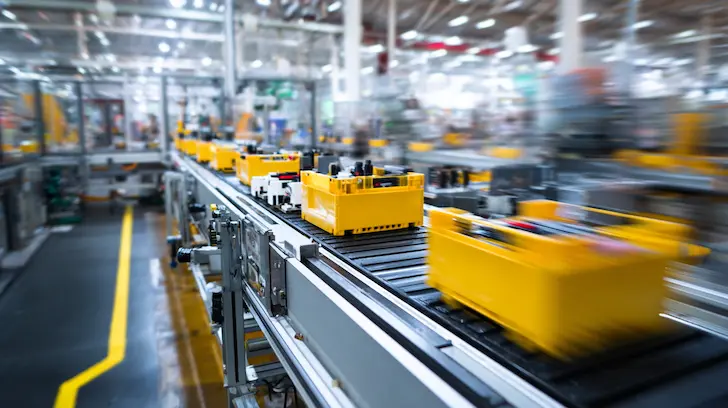 High volume promotional technical product manufacturing line
