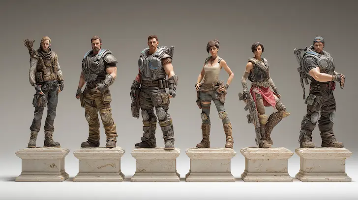 On-model character technical product manufacturing for entertainment brands
