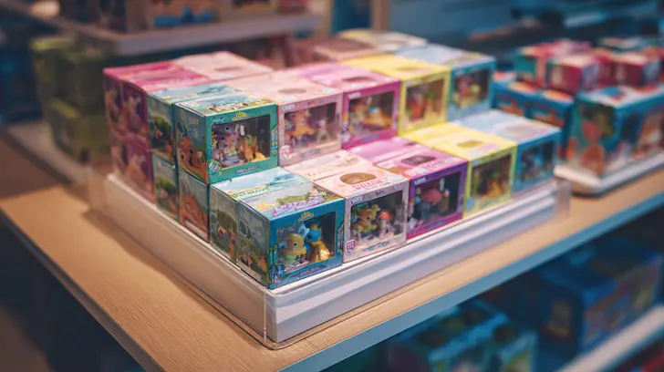 Retail-ready shelf packaging for licensed technical product products