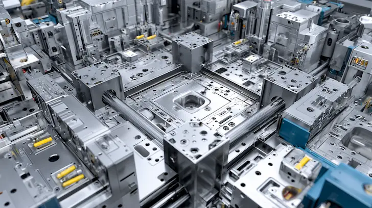 Injection tooling and mold development for licensed technical product manufacturing